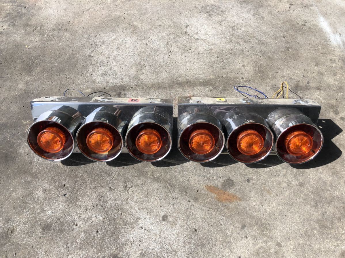 テールランプ レトロ デコトラ アートトラック JET 丸テールランプ  