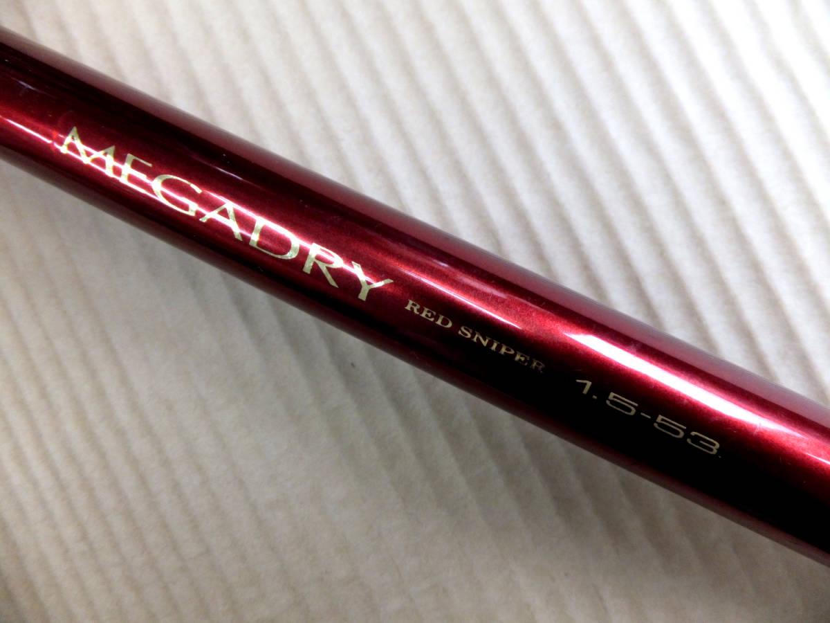 ダイワ MEGADRY DAIWA Yahoo!オークション - SNIPER ス RED 1.5-53