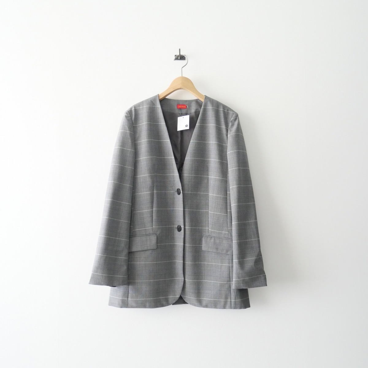 2021 / DES PRES デ・プレ トゥモローランド / ウーステッドウールトロピカル ノーカラージャケット / 2110-0334