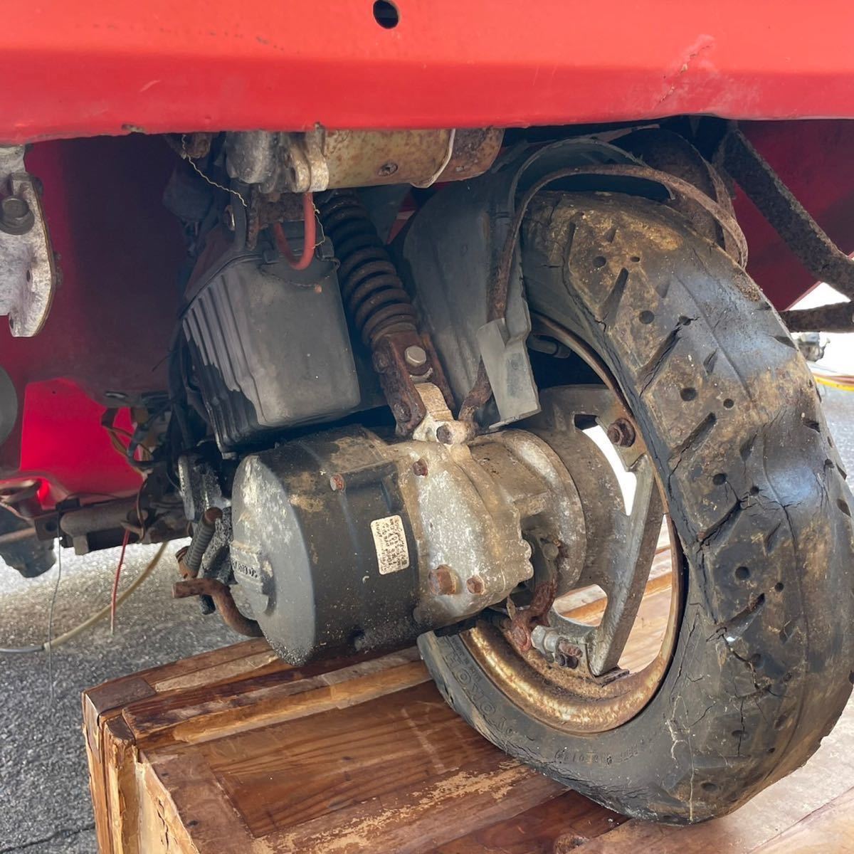 レア個体！ 光岡自動車 ブブ BUBU501 レストアベース 部品取り 3輪 赤 