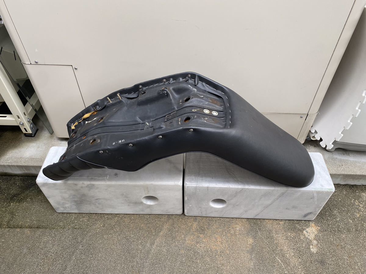 42cm CBX CBX400F CBX550F 三段シート ブラック CBX F 旧車會 3段 