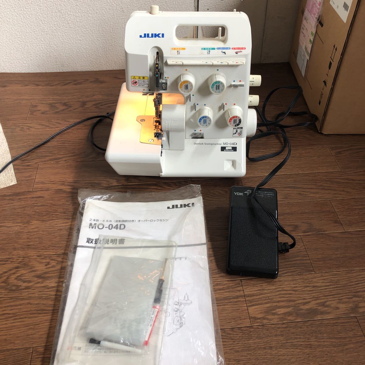 ロックミシン MO-04D 中古 JUKI mo-04dの通販 juki 2本針4本