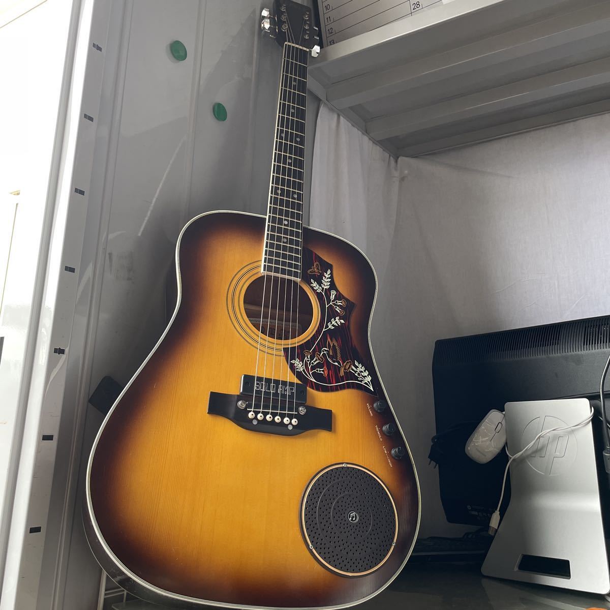 安い，高品質 ELFOLK エルフォーク EFG-350 GLOBAL CORPORATION アコースティックギター ケース付 アコギ エレアコ(その他)｜売買されたオークション情報、yahooの商品情報をアーカイブ公開 - オークファン 本体