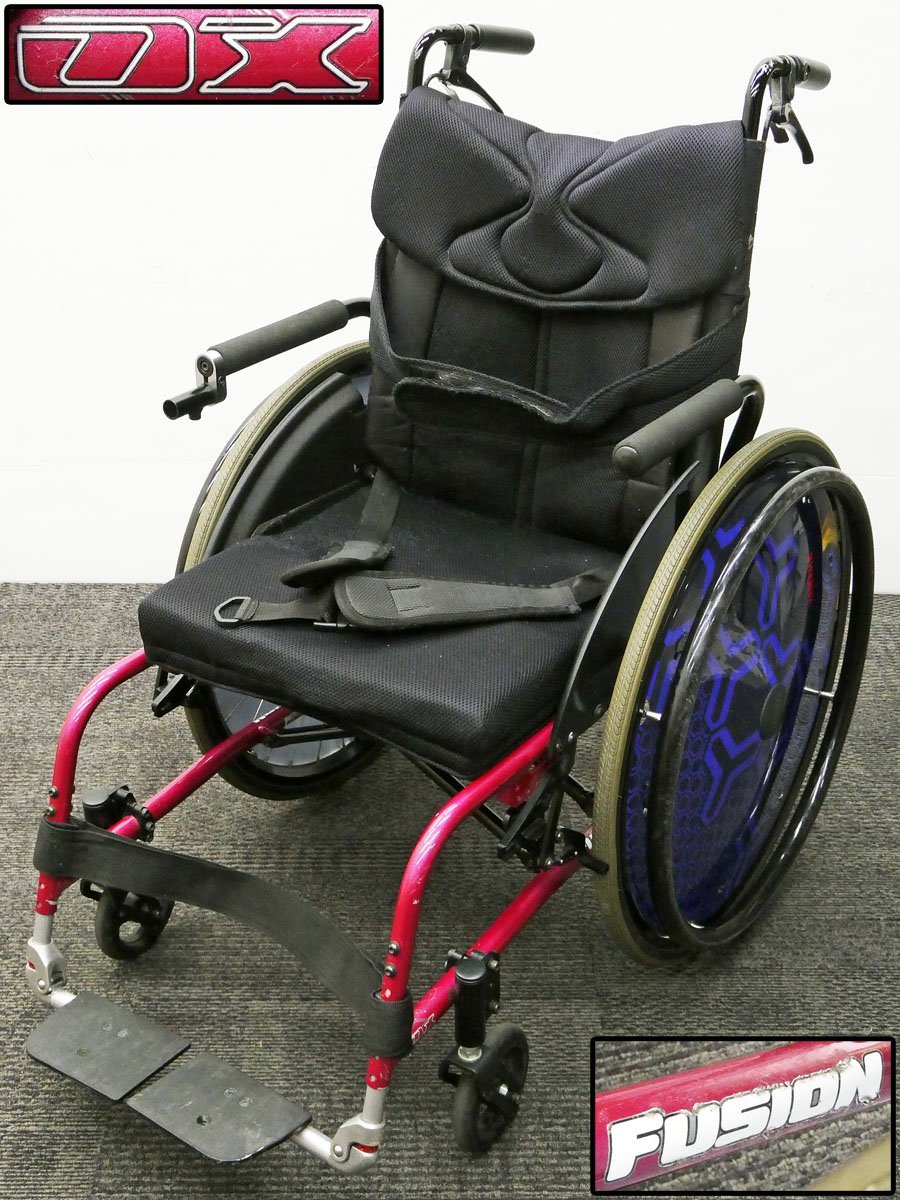 ♯ OX オーエックス FUSION MA-1 自走式 車椅子 介助兼用 フュージョン