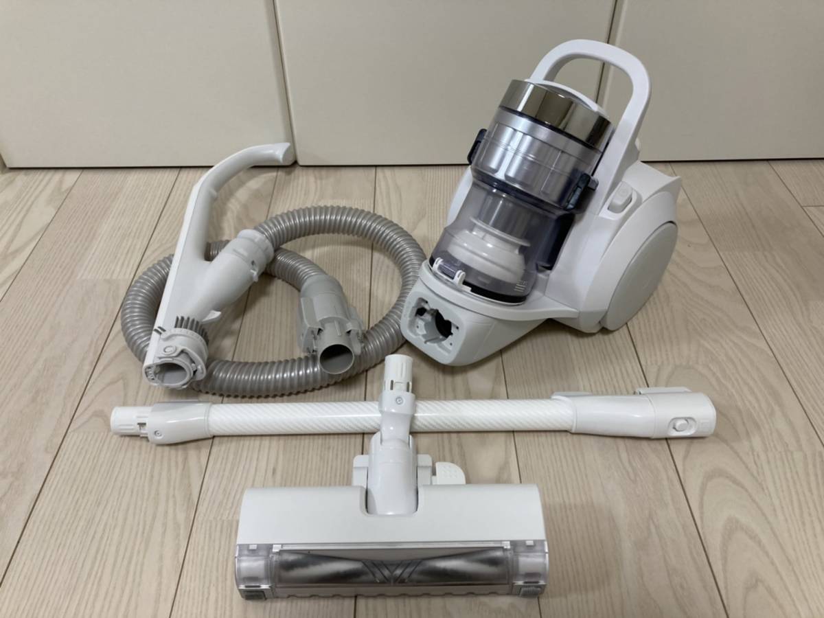 中古品 MC-SR590K W Panasonic パナソニック サイクロン式掃除機 プチ 