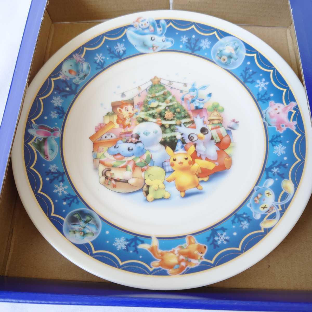 新品 ポケモンセンター 2枚セット クリスマスプレート Pokmon 