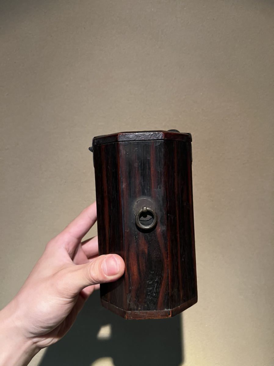 李朝家具 バンダヂ （図録同手【 李朝 網巾筒② 】....... 高麗青磁 