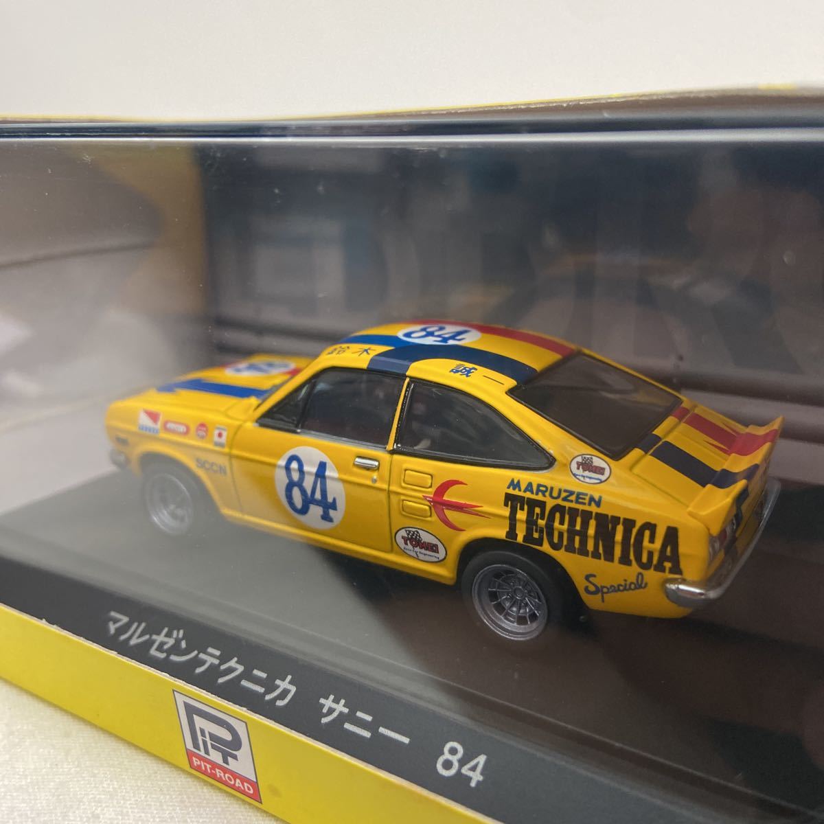 ピットロード 1/43 マルゼンテクニカ サニー #84 鈴木誠一 日産 NISSAN