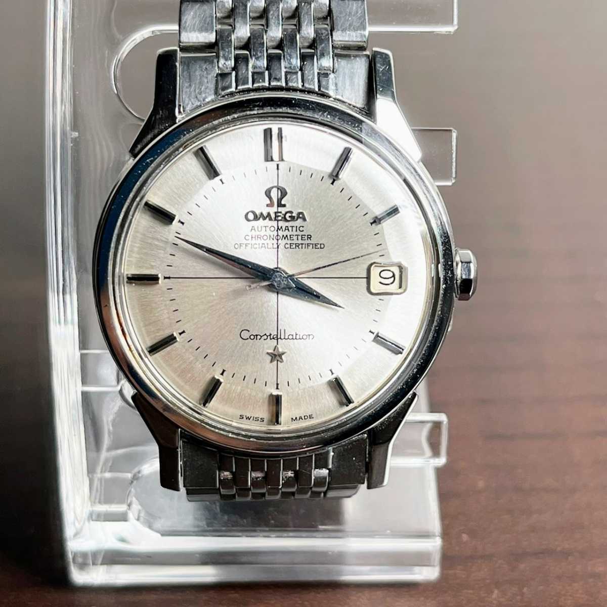 稼働品 OMEGA オメガ シーマスター メンズ腕時計 自動巻 クロノ 