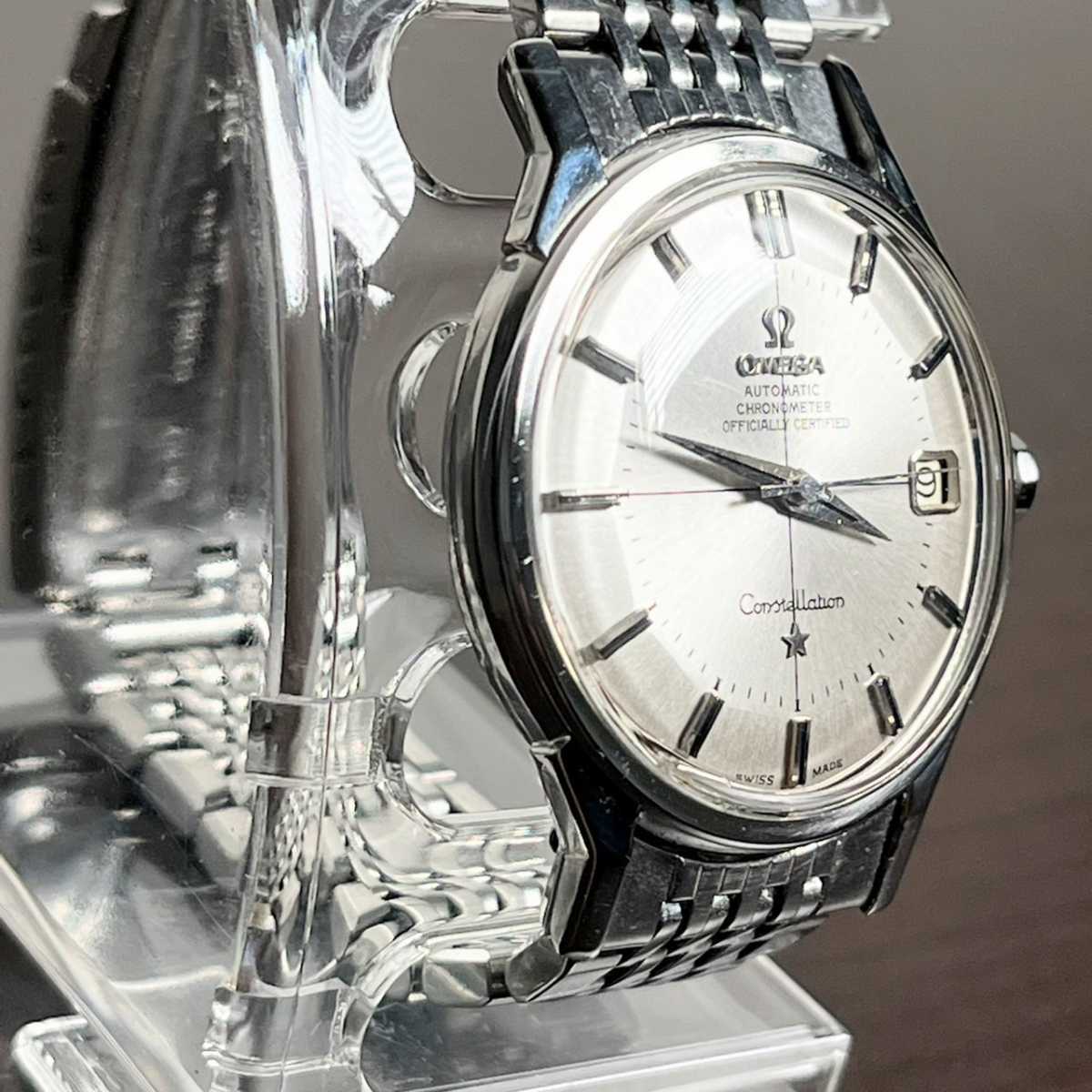 稼働品 OMEGA オメガ シーマスター メンズ腕時計 自動巻 クロノ 