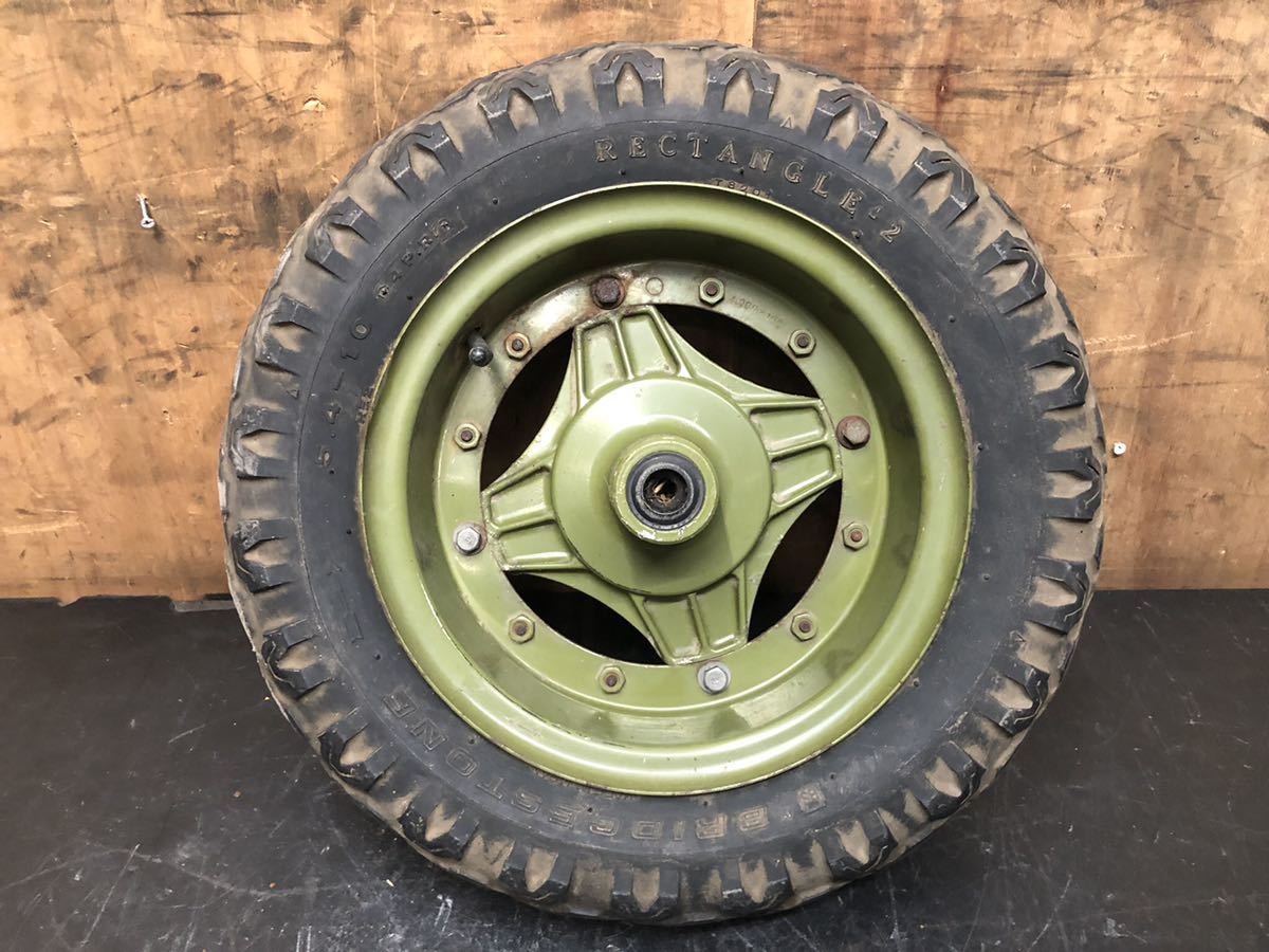 ホンダ モトラ AD05 純正 フロント ホイール 前 ハブ リム タイヤ付き