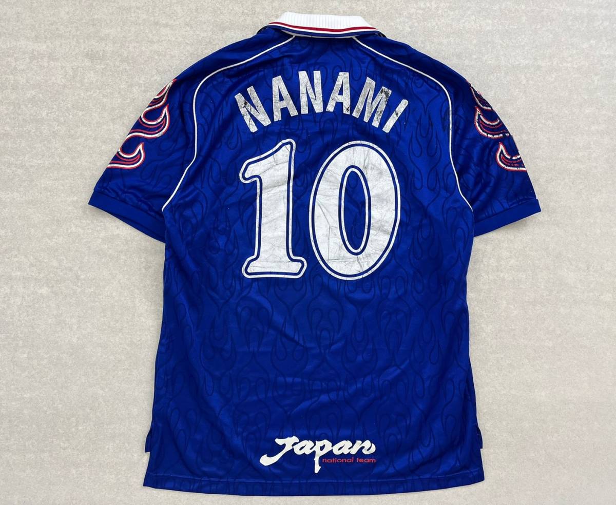 asics 炎 日本代表 0 Japan 1998年 フランスW杯 original away Cup