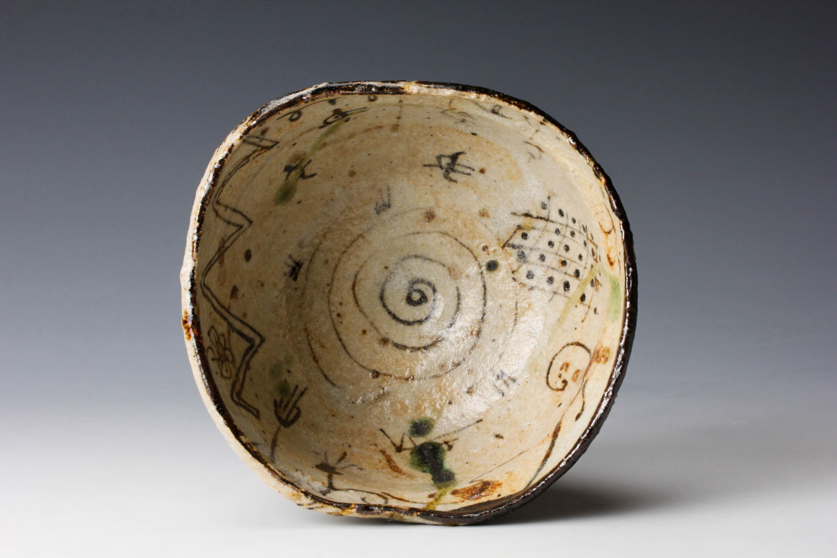 鈴木五郎弥七田織部徳利 鈴木五郎弥七田織部徳利 鈴木五郎弥七田