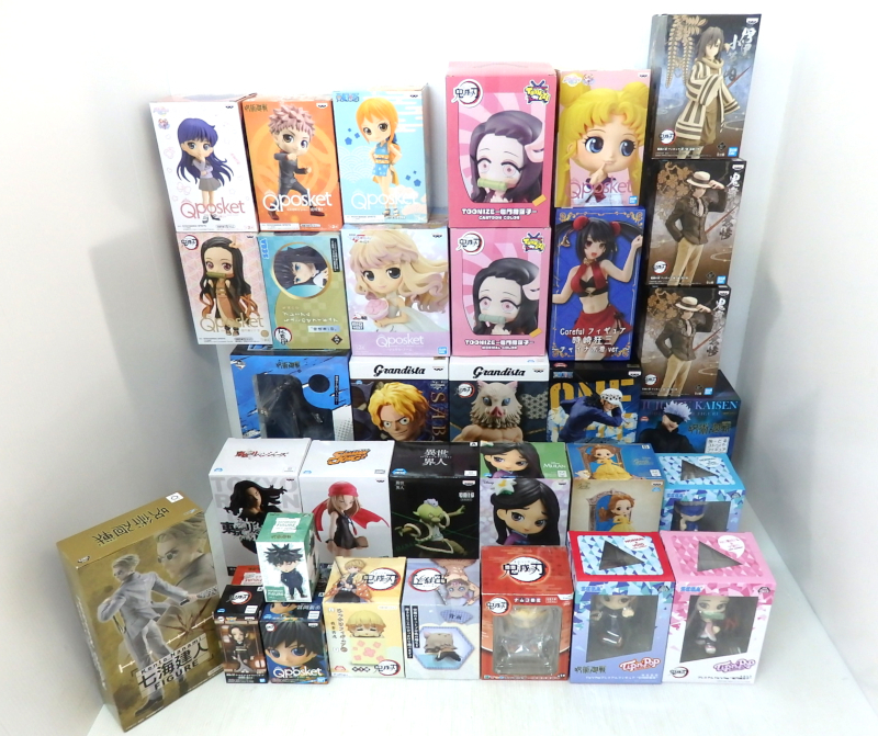 開封済み鬼滅の刃 プライズフィギュア まとめ売り11点セット プライズ