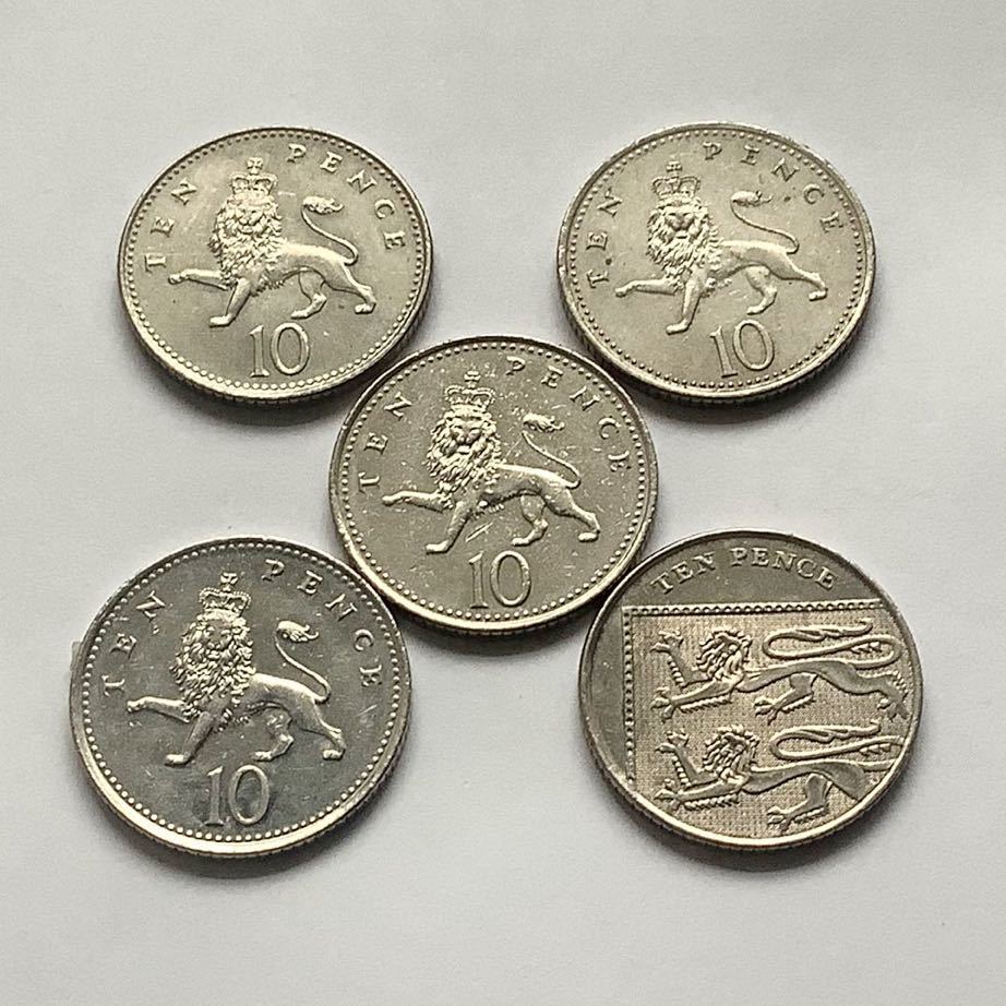 エリザベス女王１０ペンス１９９２年