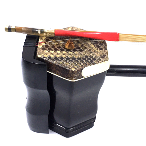 敦煌牌 DONHUANG 二胡 ハードケース付き 中国楽器 中国伝統楽器 上海