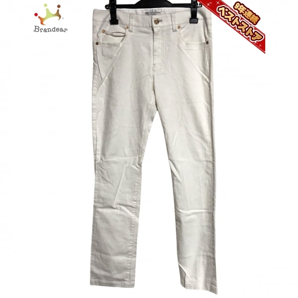 マークアンドロナ MARK&LONA パンツ サイズL - 白 メンズ フルレングス  