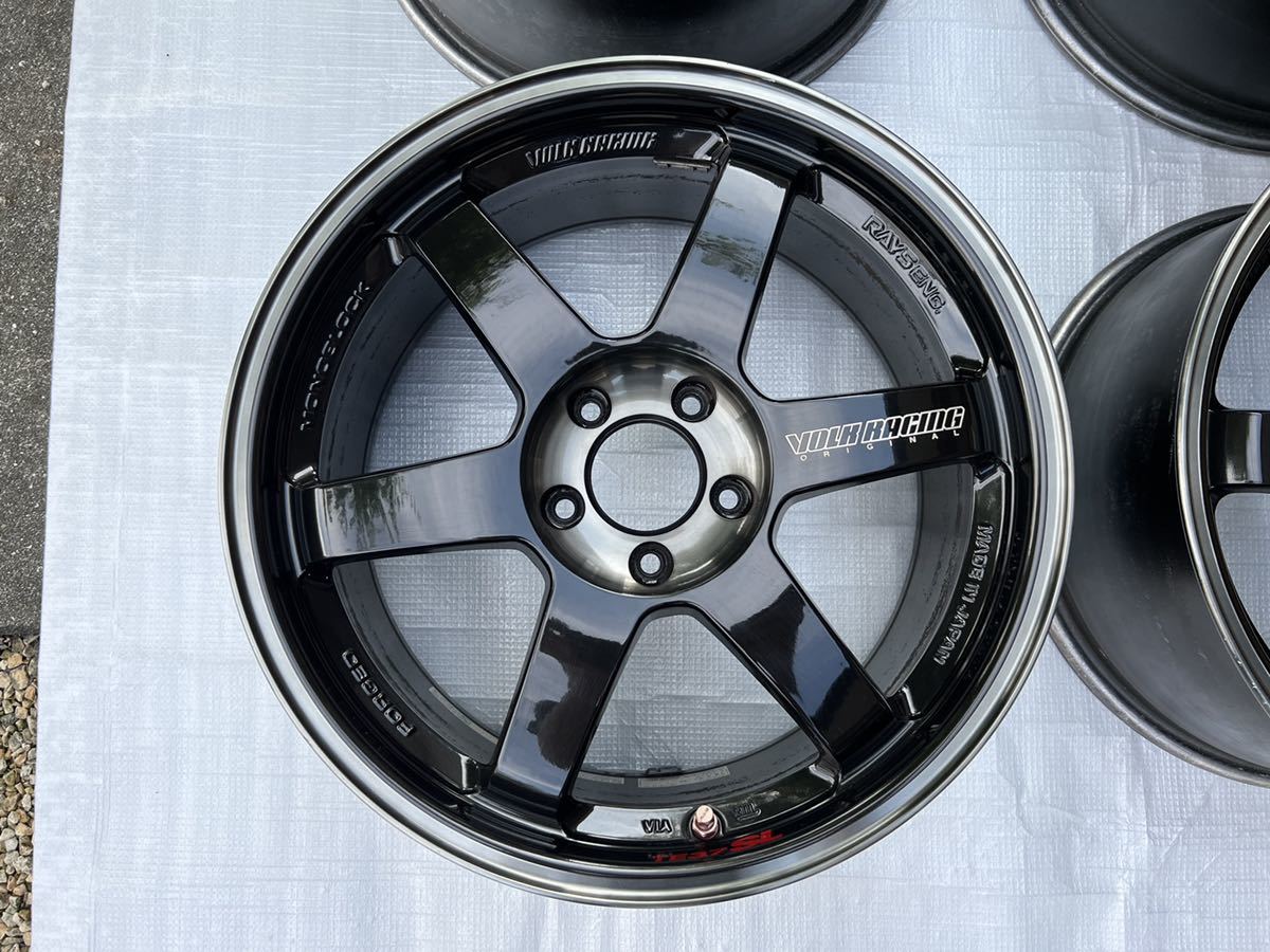 廃盤品】RAYS VOLKRACING TE37SL 2012 Limited 18インチ 9j+45 5穴 