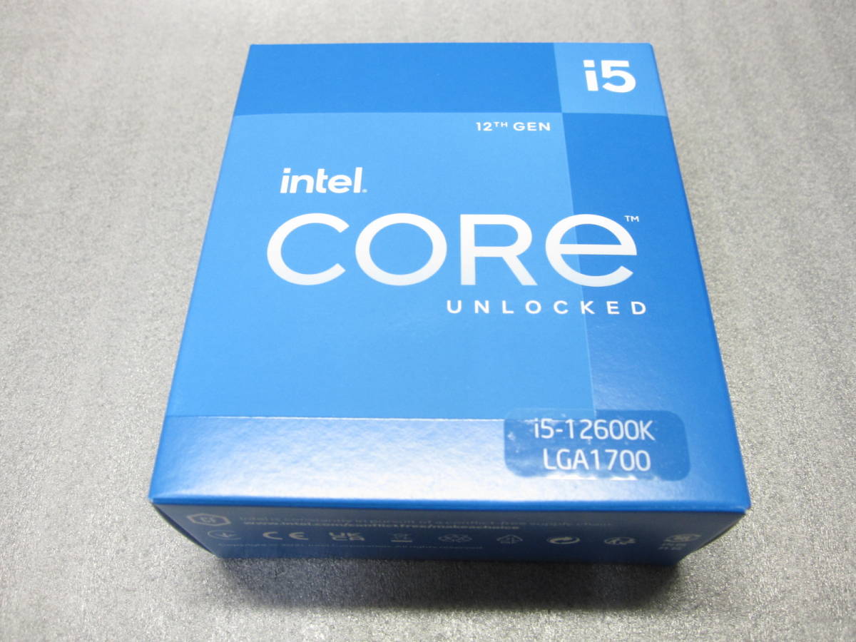 Core i5 12600K Intel インテル 0 | コア Processor i5-12600K BOX GHz 