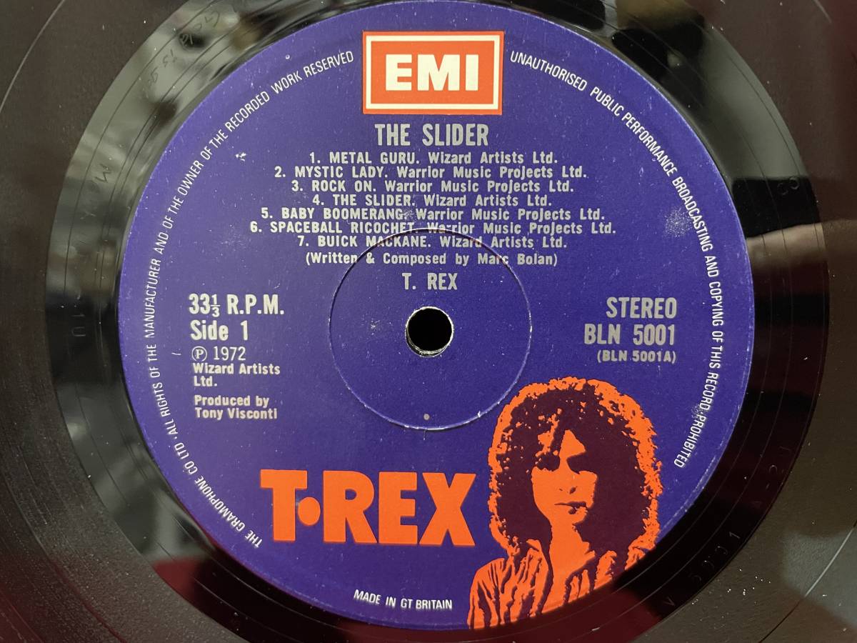 Slider The - Rex T. | ⁄ Deluxe de Álbum Box : Music T-Rex LP T