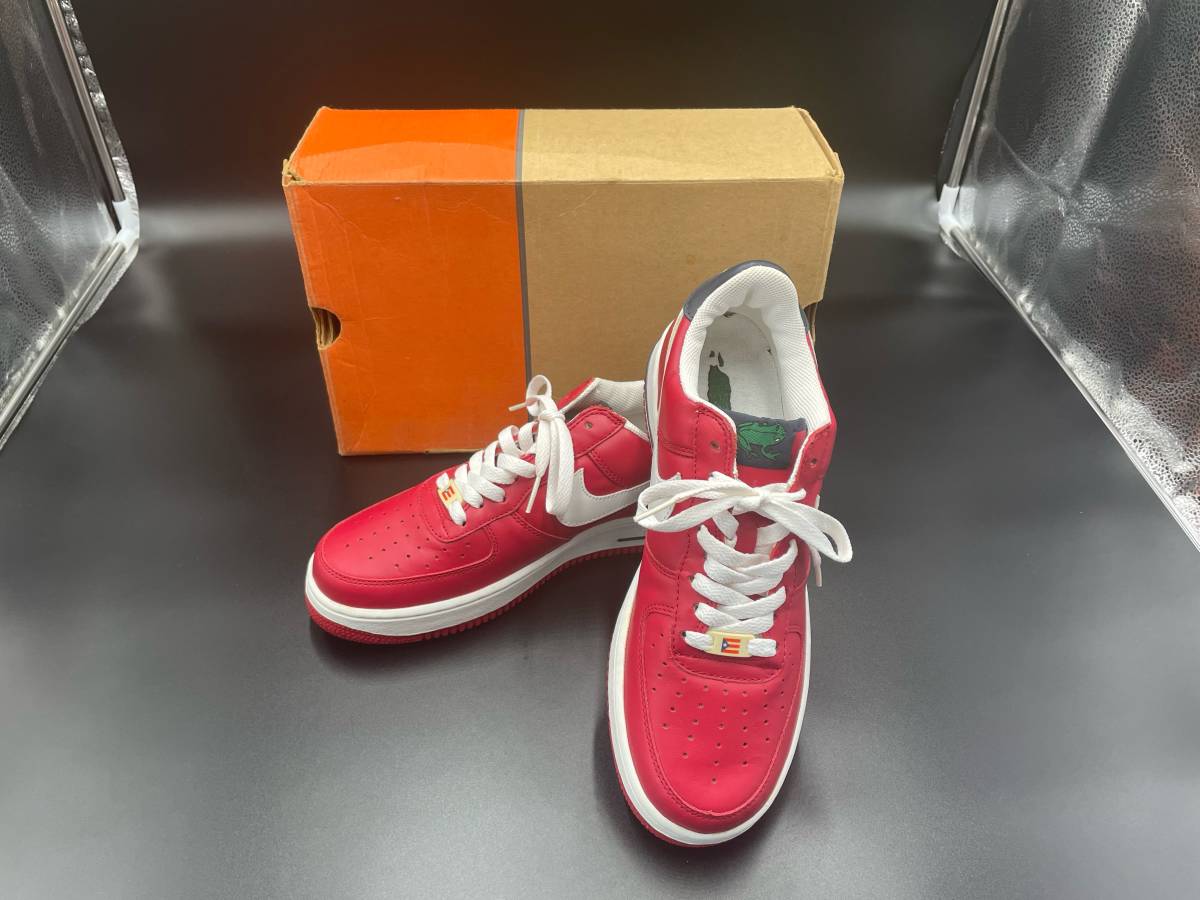 NIKE AIR FORCE 1 LOW Puerto Rico 4 プエルトリコ 赤 ナイキ エア 
