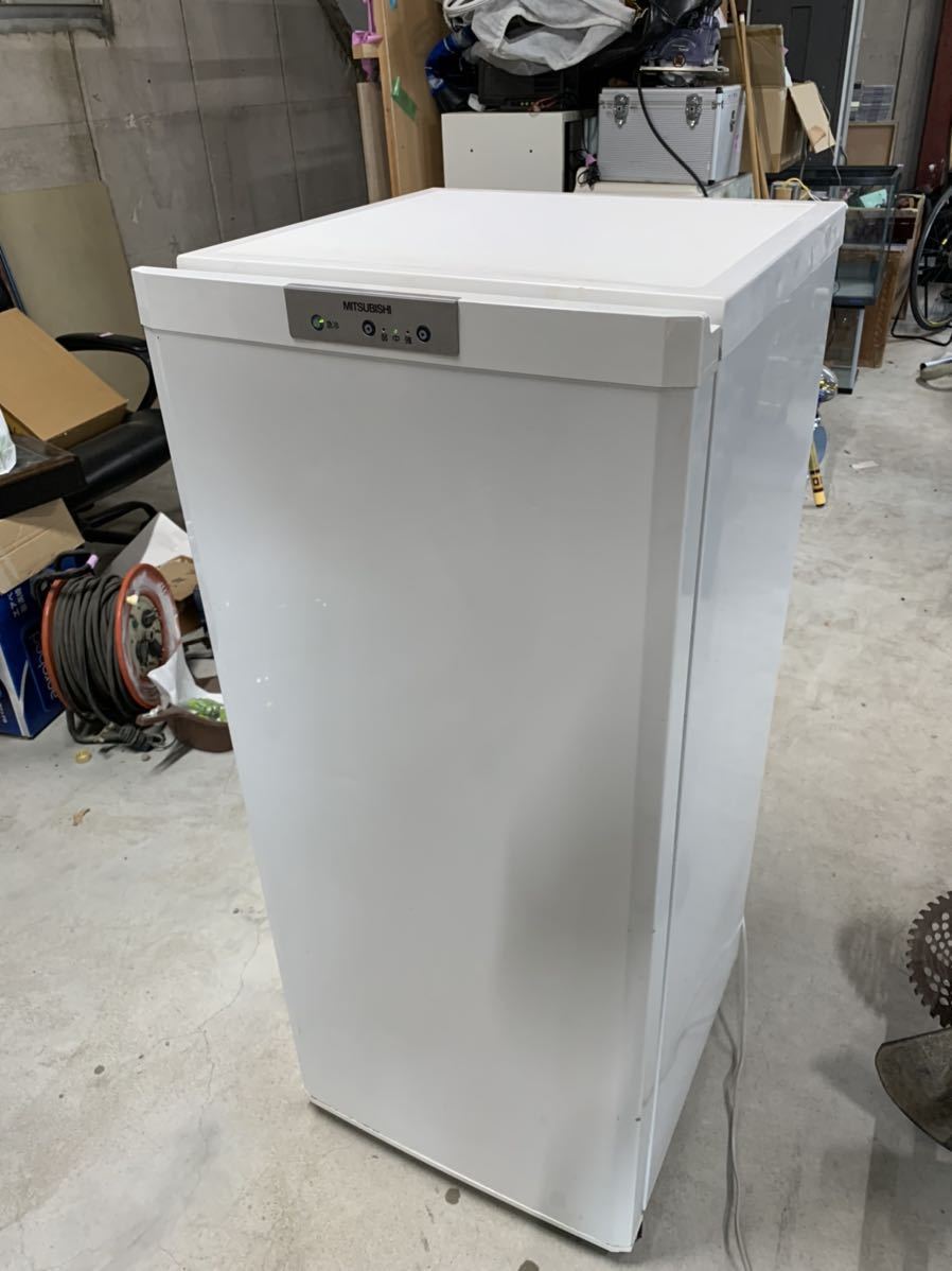 三菱ノンフロン冷凍庫MF-U12T-W形 121L 2014年製 三菱ノンフロン冷凍庫