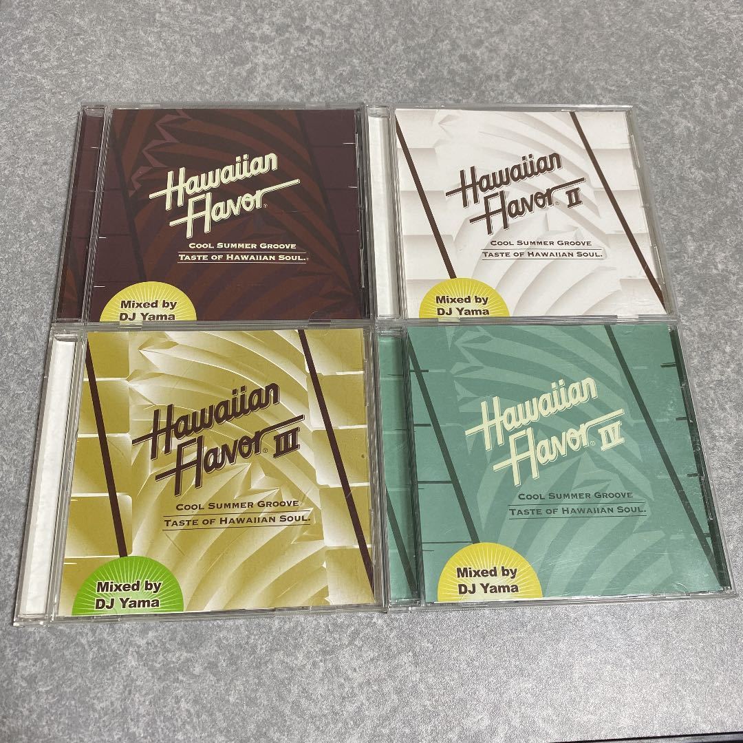 DJ YAMA】Hawaiian Flavor コンプリート4枚セット【MIX CD】【帯付き