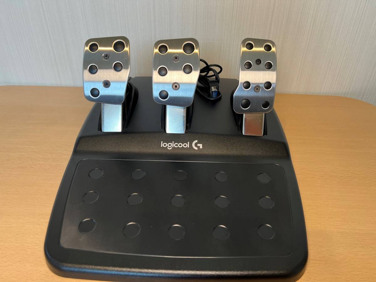 【美品】ロジクール G29 ドライビングフォース PS4/PS3用 ステアリングコントローラー＋シフター付き（完動品）_6