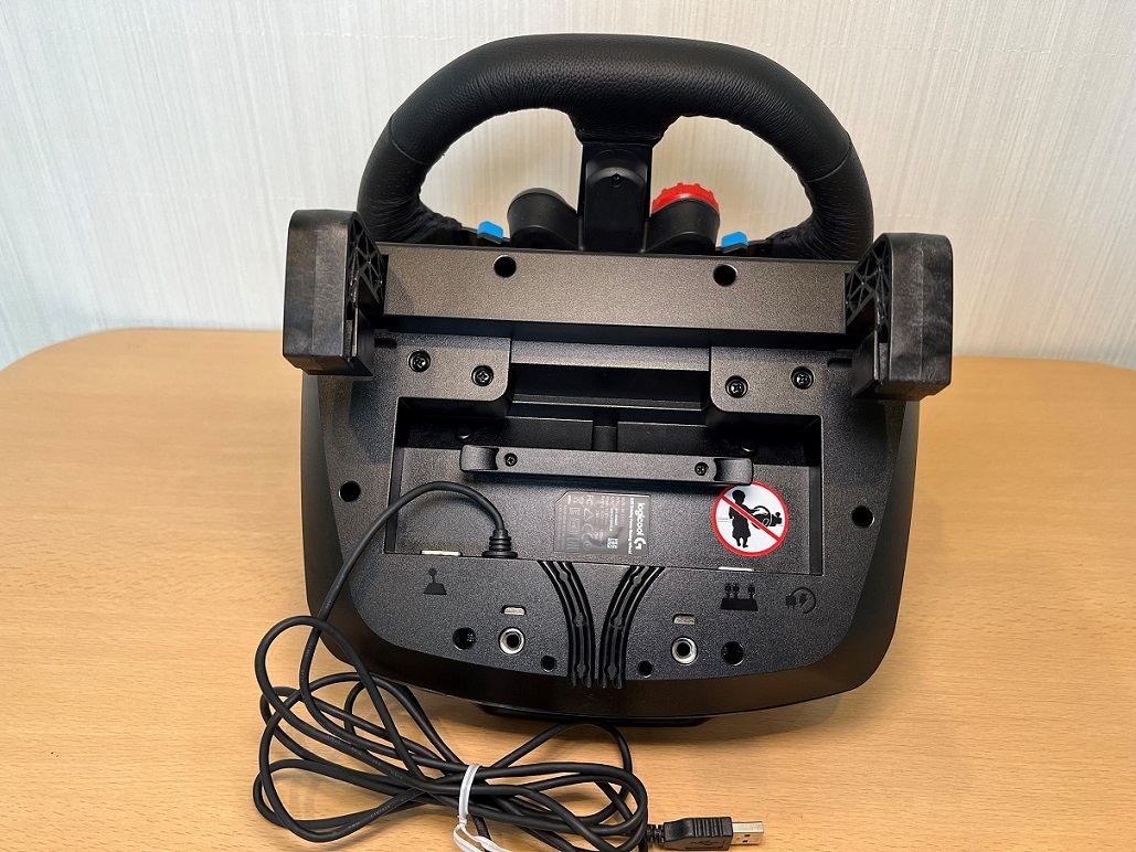 【美品】ロジクール G29 ドライビングフォース PS4/PS3用 ステアリングコントローラー＋シフター付き（完動品）_8