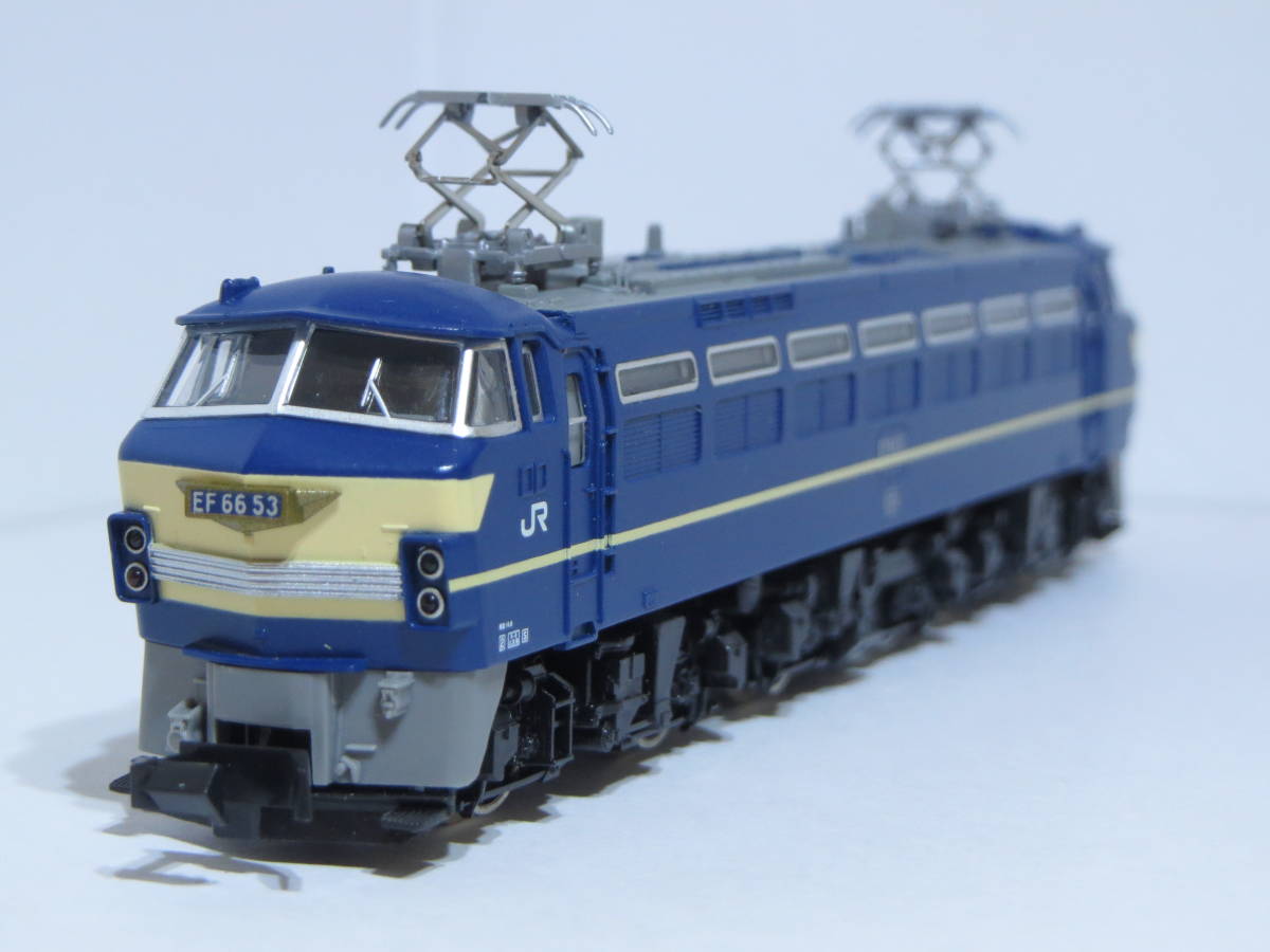 JR TOMIX EF66 Nゲージ ｜製品情報｜製品検索 鉄道模型 国鉄 N EF66-0形 EF66-0形電気機関車(前期型・ひさし付) | 前期型 電気機関車 0 1 EF66-0形電気機関車(27号機)