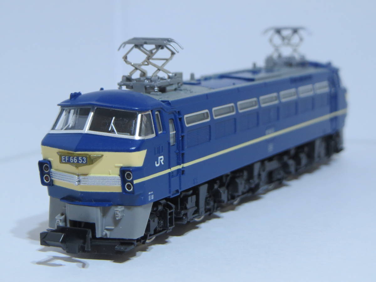 JR TOMIX EF66 Nゲージ ｜製品情報｜製品検索 鉄道模型 国鉄 N EF66-0形 EF66-0形電気機関車(前期型・ひさし付) | 前期型 電気機関車 0 1 EF66-0形電気機関車(27号機)