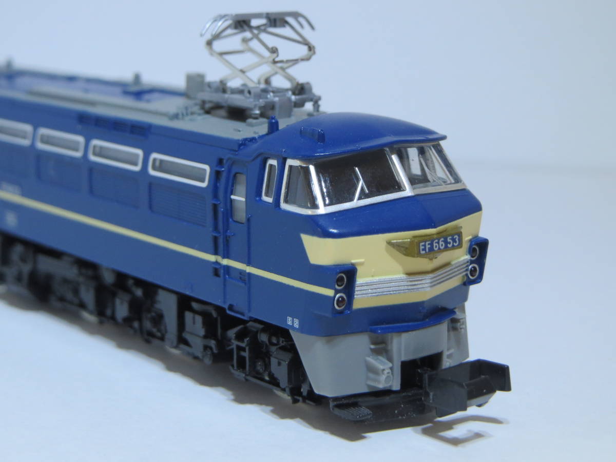 JR TOMIX EF66 Nゲージ ｜製品情報｜製品検索 鉄道模型 国鉄 N EF66-0形 EF66-0形電気機関車(前期型・ひさし付) | 前期型 電気機関車 0 1 EF66-0形電気機関車(27号機)
