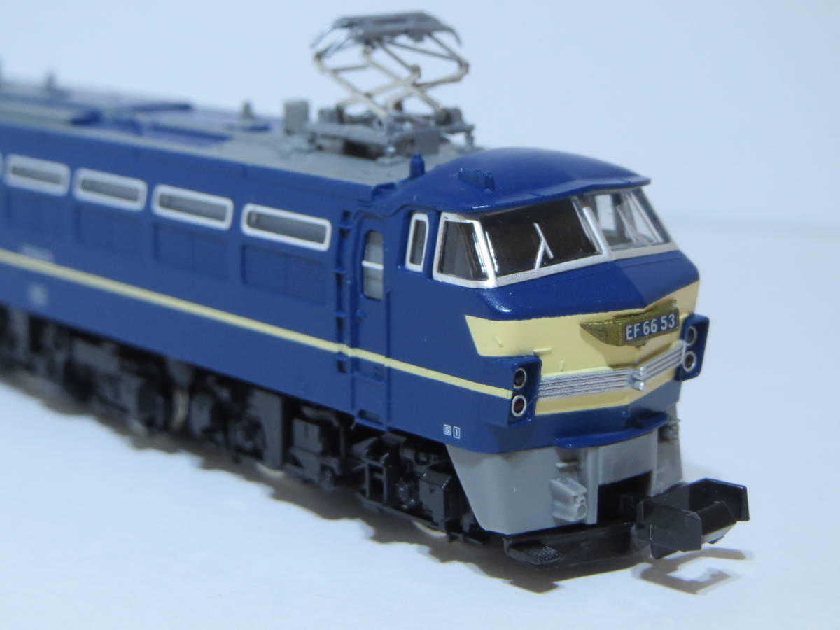 JR TOMIX EF66 Nゲージ ｜製品情報｜製品検索 鉄道模型 国鉄 N EF66-0形 EF66-0形電気機関車(前期型・ひさし付) | 前期型 電気機関車 0 1 EF66-0形電気機関車(27号機)