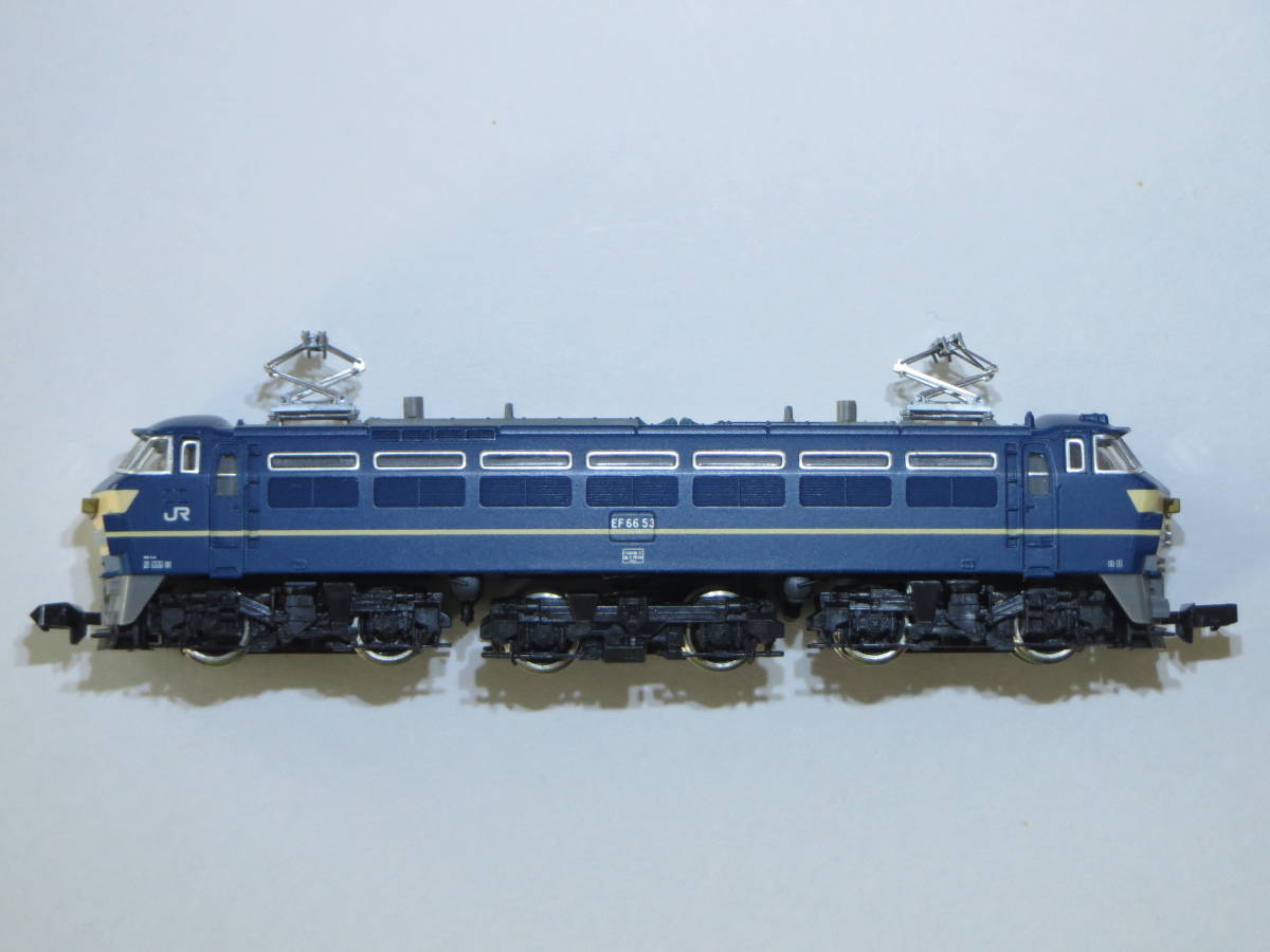 JR TOMIX EF66 Nゲージ ｜製品情報｜製品検索 鉄道模型 国鉄 N EF66-0形 EF66-0形電気機関車(前期型・ひさし付) | 前期型 電気機関車 0 1 EF66-0形電気機関車(27号機)