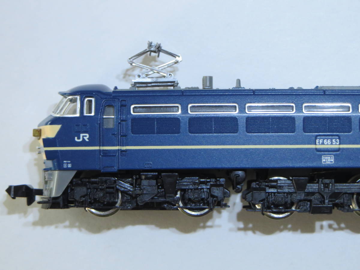 JR TOMIX EF66 Nゲージ ｜製品情報｜製品検索 鉄道模型 国鉄 N EF66-0形 EF66-0形電気機関車(前期型・ひさし付) | 前期型 電気機関車 0 1 EF66-0形電気機関車(27号機)