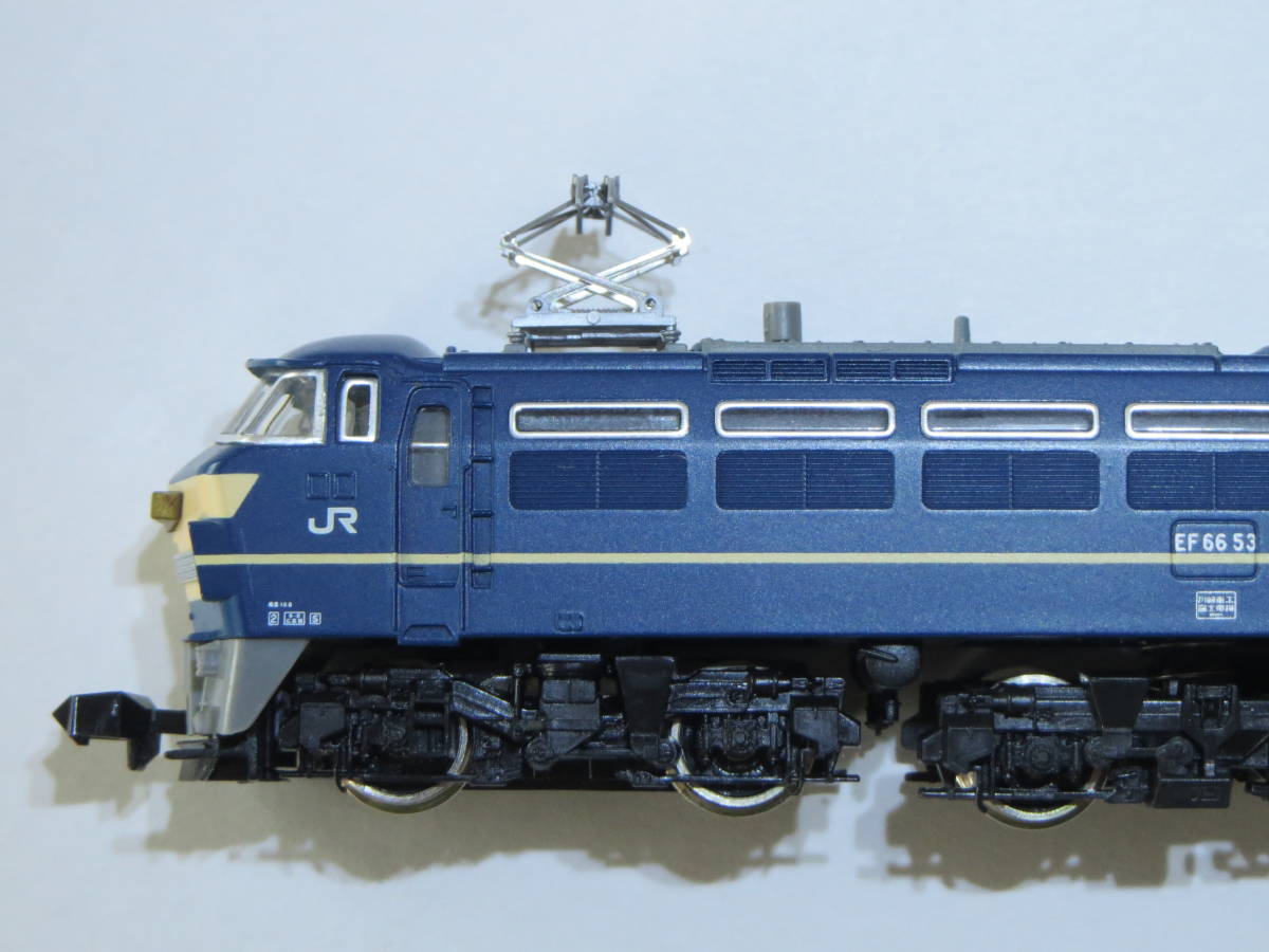 JR TOMIX EF66 Nゲージ ｜製品情報｜製品検索 鉄道模型 国鉄 N EF66-0形 EF66-0形電気機関車(前期型・ひさし付) | 前期型 電気機関車 0 1 EF66-0形電気機関車(27号機)