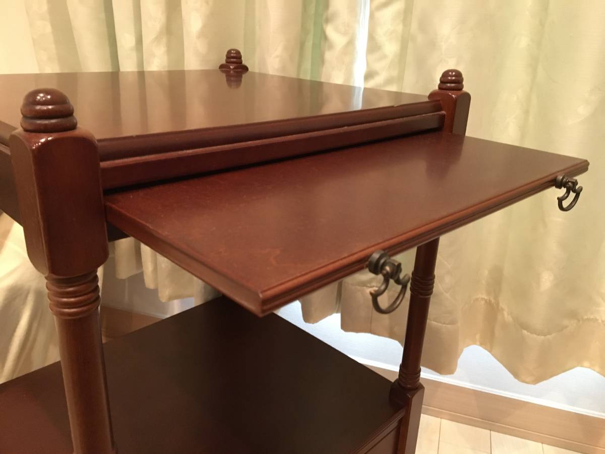 貴重ITOKIN イトキン 電話台 花台 サイドテーブル ナイトテーブル