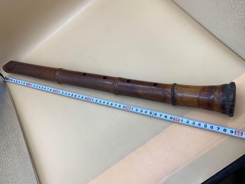 尺八 伝統楽器 和楽器 琴古流 竹製 詳細不明 尺八 和楽器