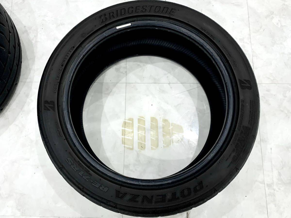 バリ溝 ブリヂストン ポテンザ RE-71RS 245/40R17【2020年製】1，000km