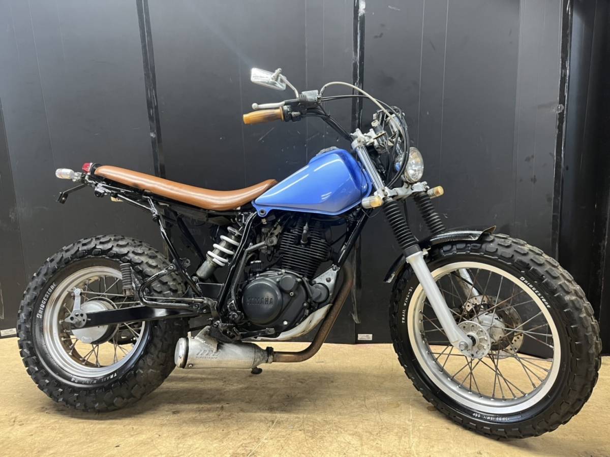 TW200 実働 スカチューン ヤマハ TW200 DG07J 15205㎞ エンジン実働 