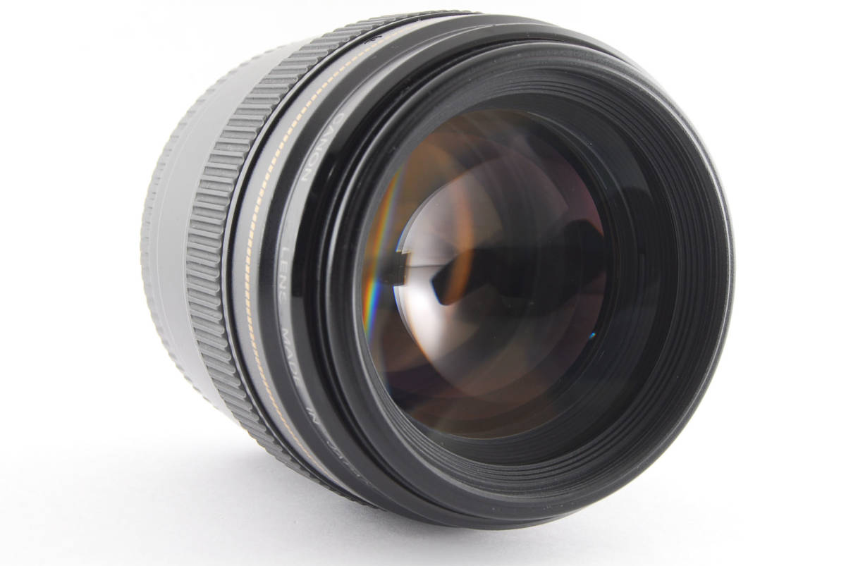 F1.8 EF 85mm EF85 F F1．8USM ☆極美品！☆Canonキヤノン EF
