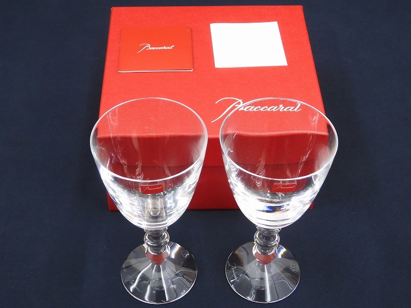 2207-0228○宝市/美品/バカラ/ベガ/ワイングラス/ペアグラス/箱付/高さ ...