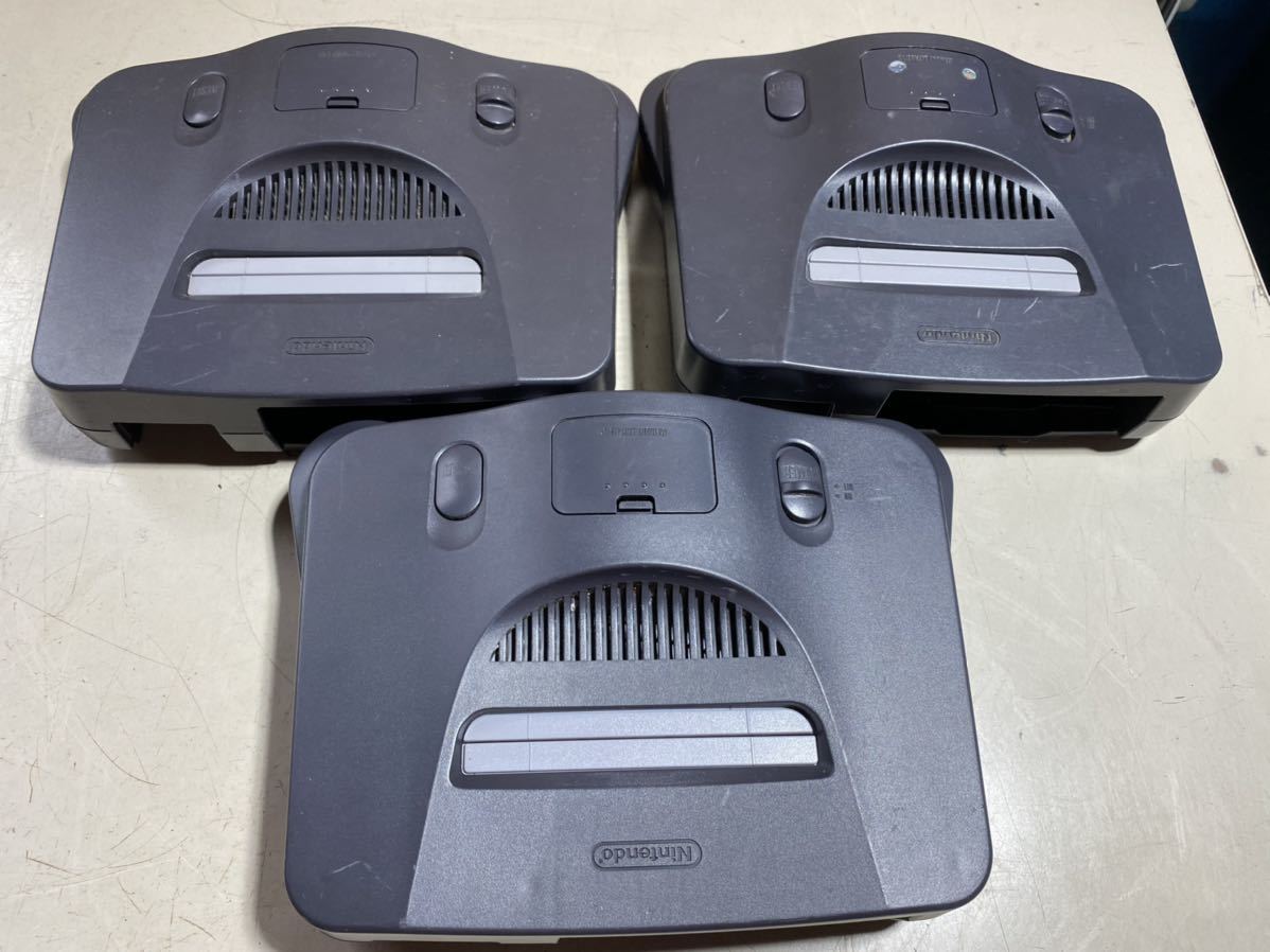 ニンテンドー64 10台 まとめ売り 動作未確認 ジャンク NINTENDO64 本体