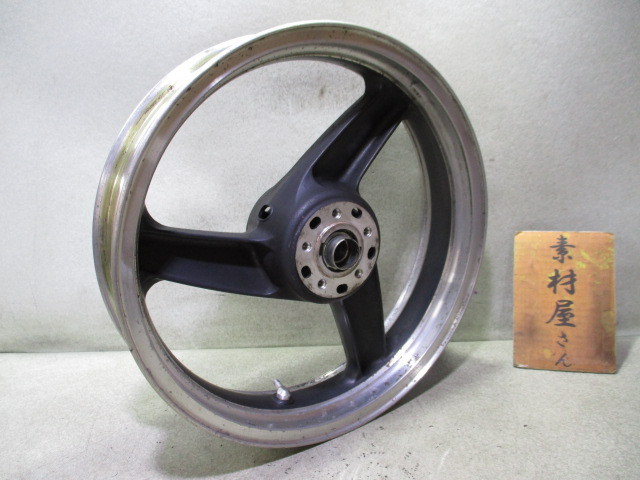 2 ZZR1100D用フロントホイール722 純正.17×3.50.〔検索用