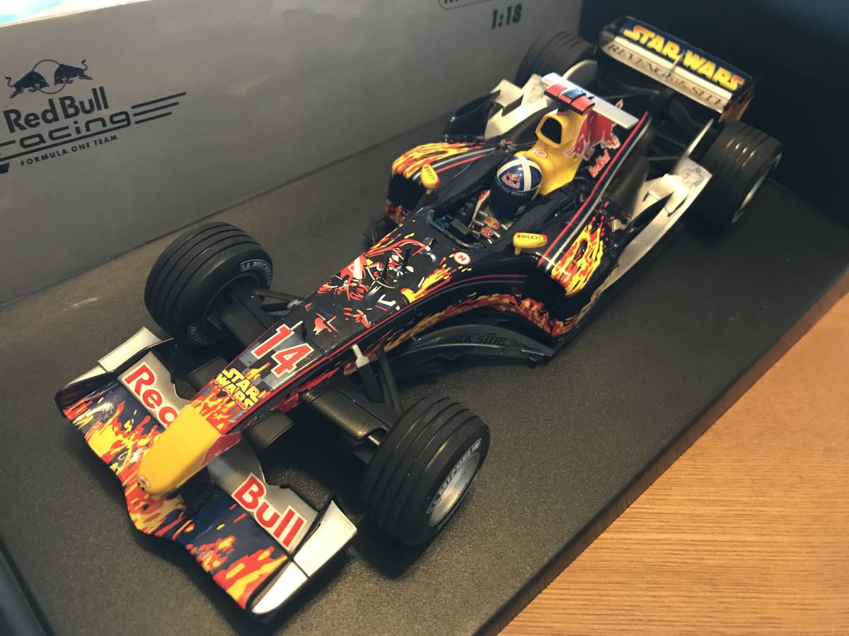1/18 MINICHAMPS 【STAR WARS】 レッドブル RB1 #14 D.クルサード