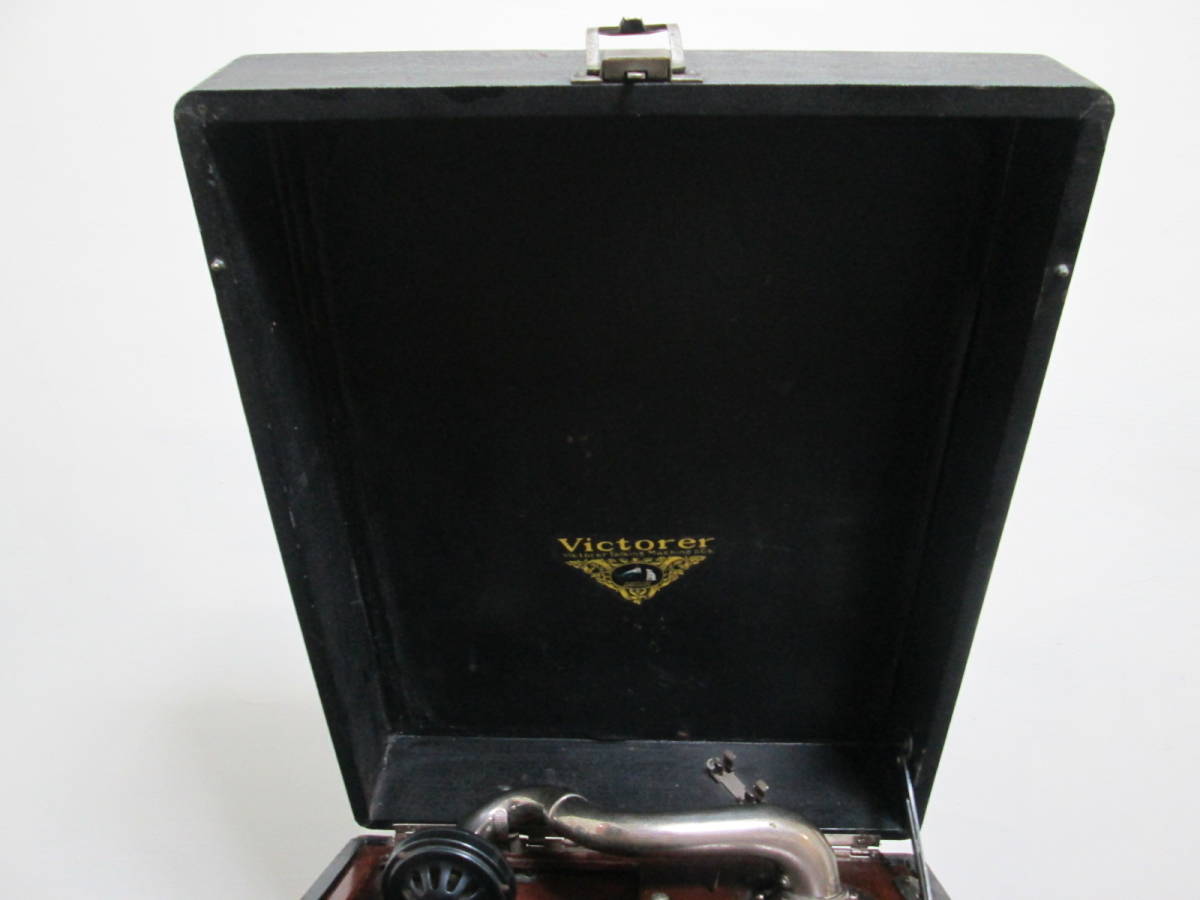 昭和レトロVictrola VICTOR ビクター VICTROLA ビクトローラ 蓄音機 VV 