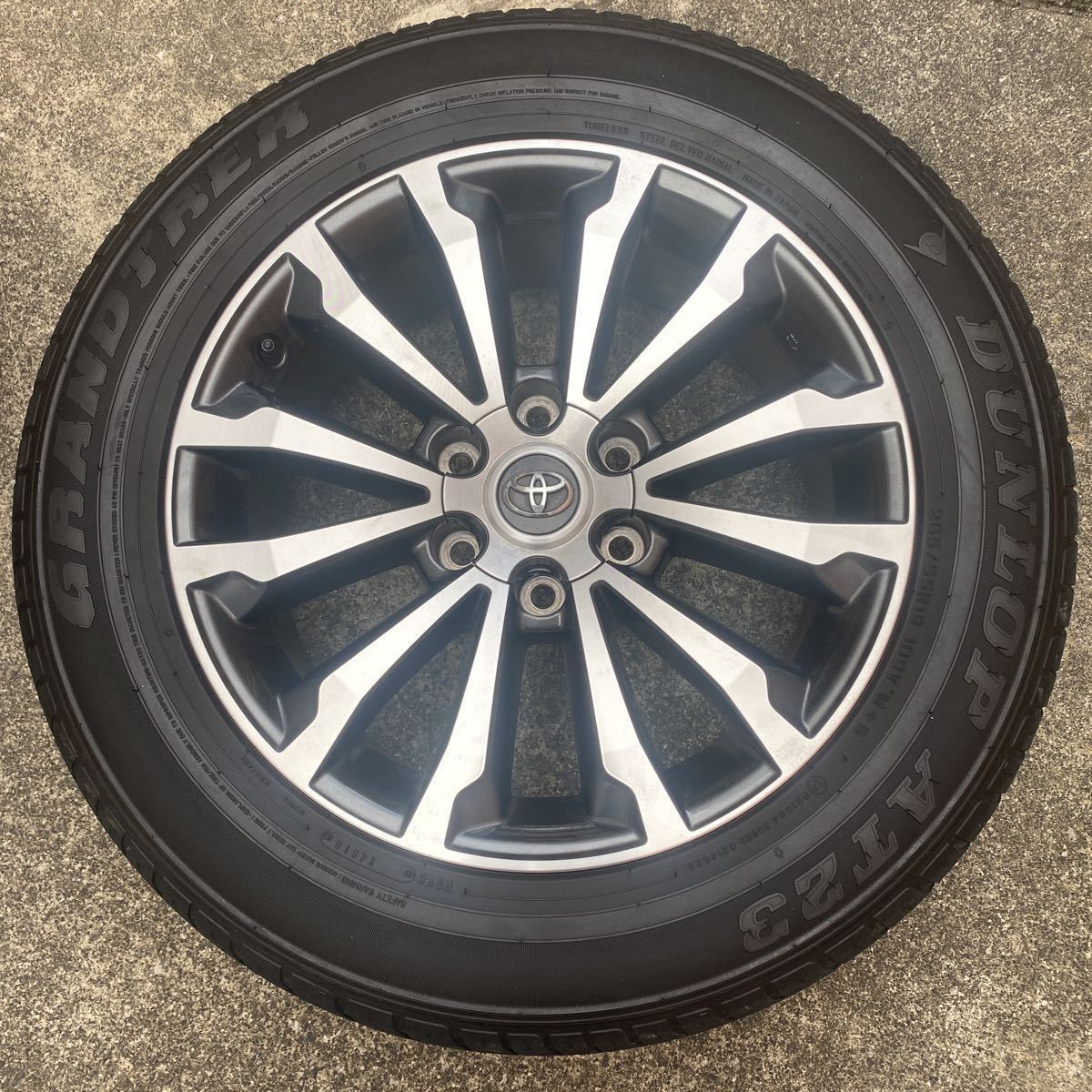 美品 トヨタ 150ランドクルーザープラド後期純正19インチホイール