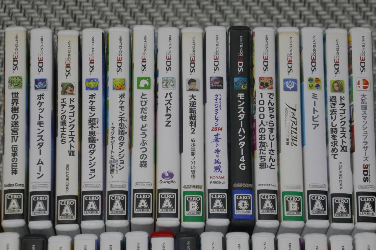 ◇ニンテンドー 3DSソフト 人気30本セット /ジャンク