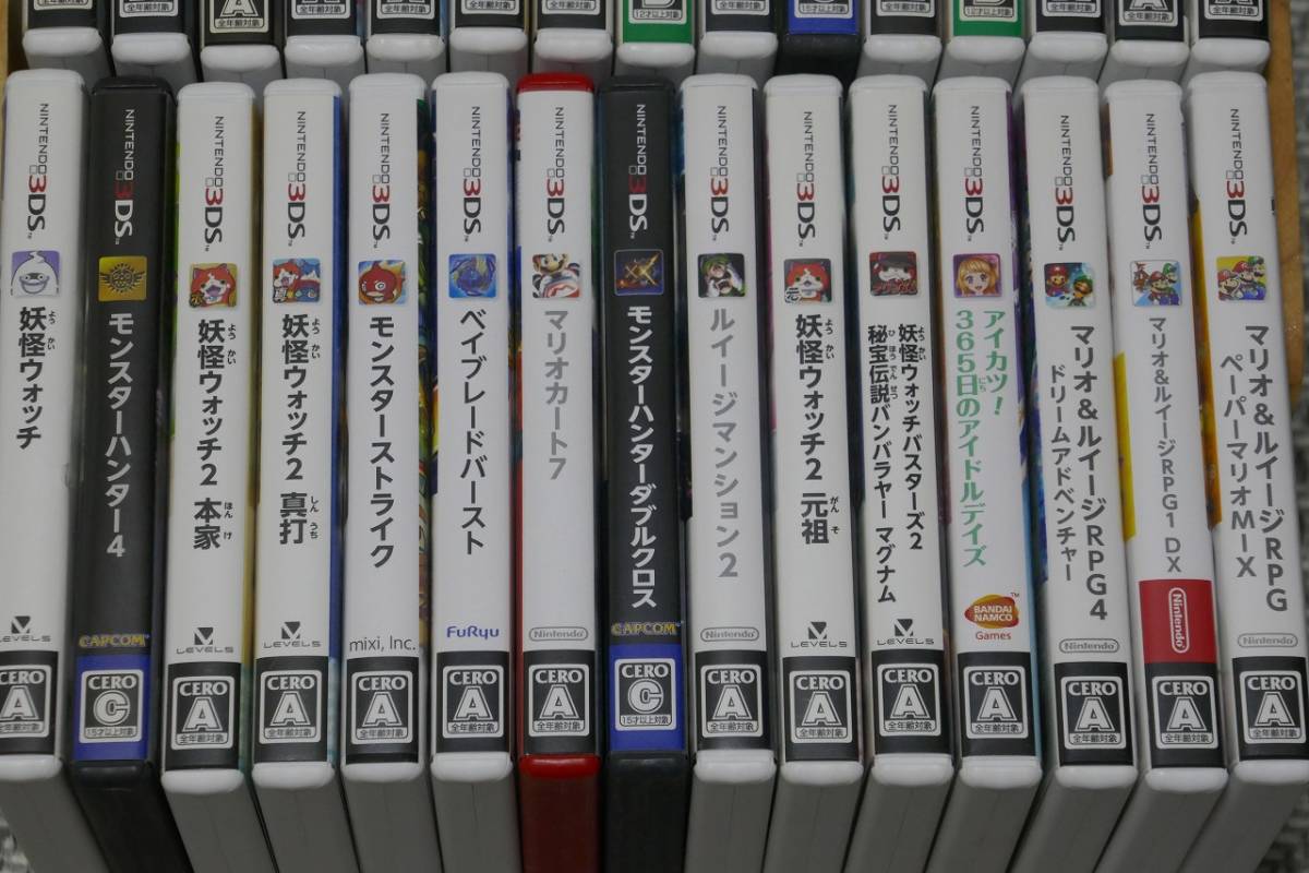 ◇ニンテンドー 3DSソフト 人気30本セット /ジャンク