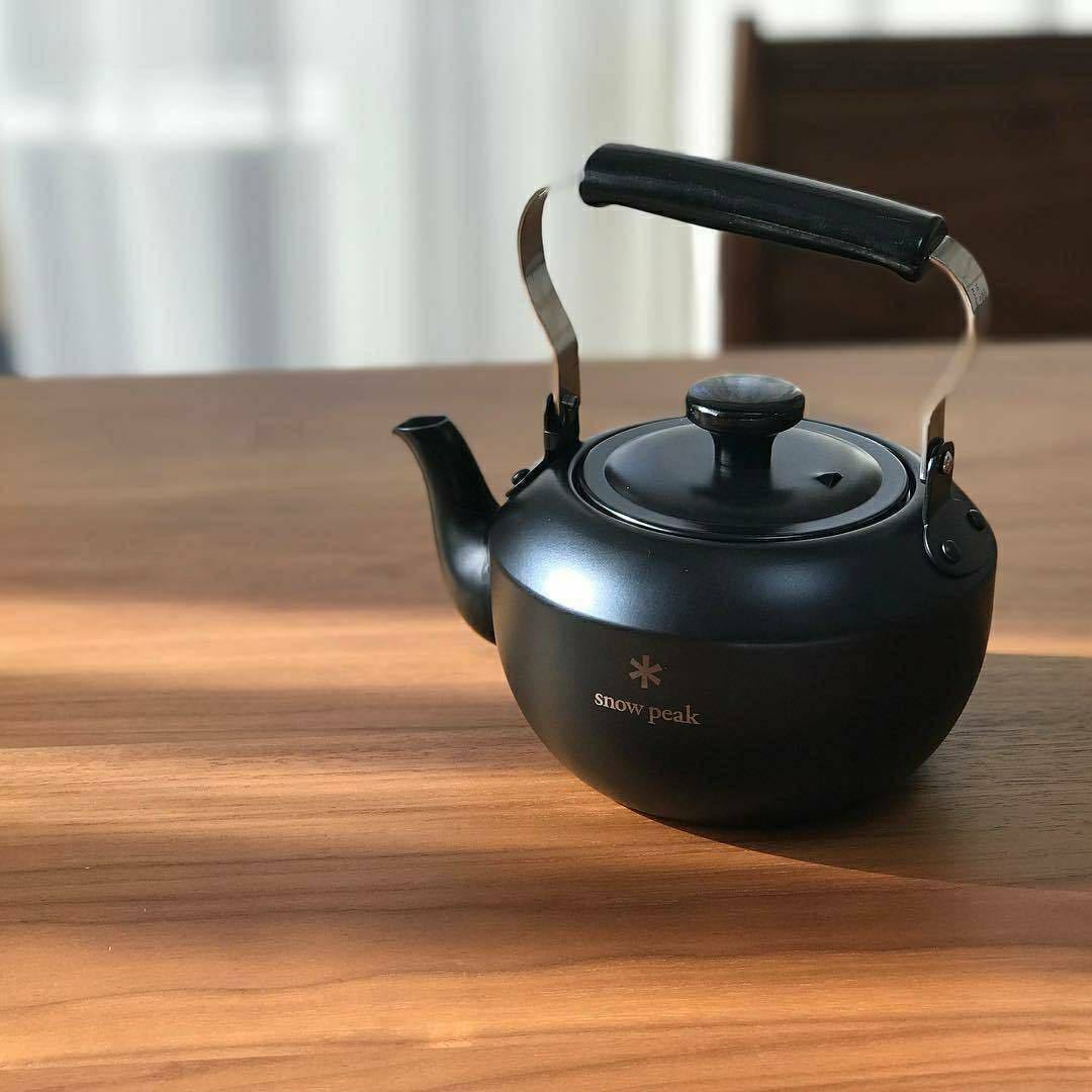 ポイントギフト非売品 スノーピーク急須クラシック0.7 マットブラック 